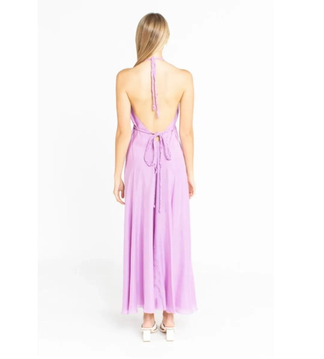 Lisa Brown Poppy Dress Puprle Size 8 for rent on The Volte - main image