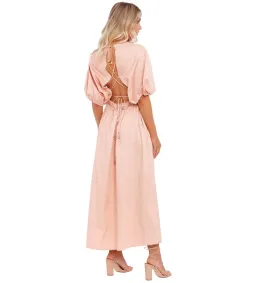 Suboo Rosanna Backless Dress Pink Size 8  for rent on The Volte - image 2