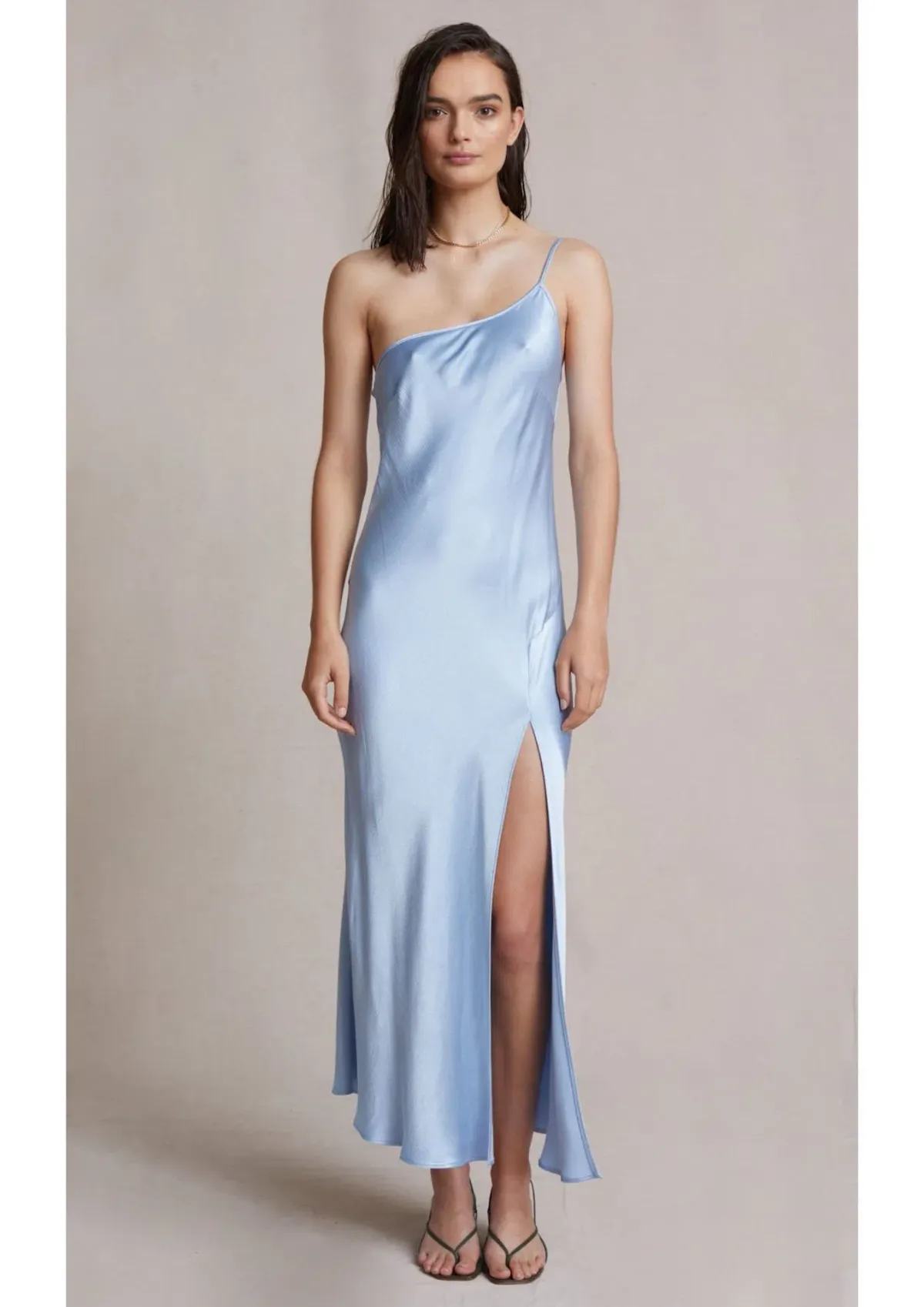 Bec & Bridge Salton Sea Midi Dress Sky Blue Size AU 8  for rent on The Volte - main image