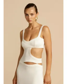Arcina Ori Jetta Dress White Size AU 6 for rent on The Volte - image 3