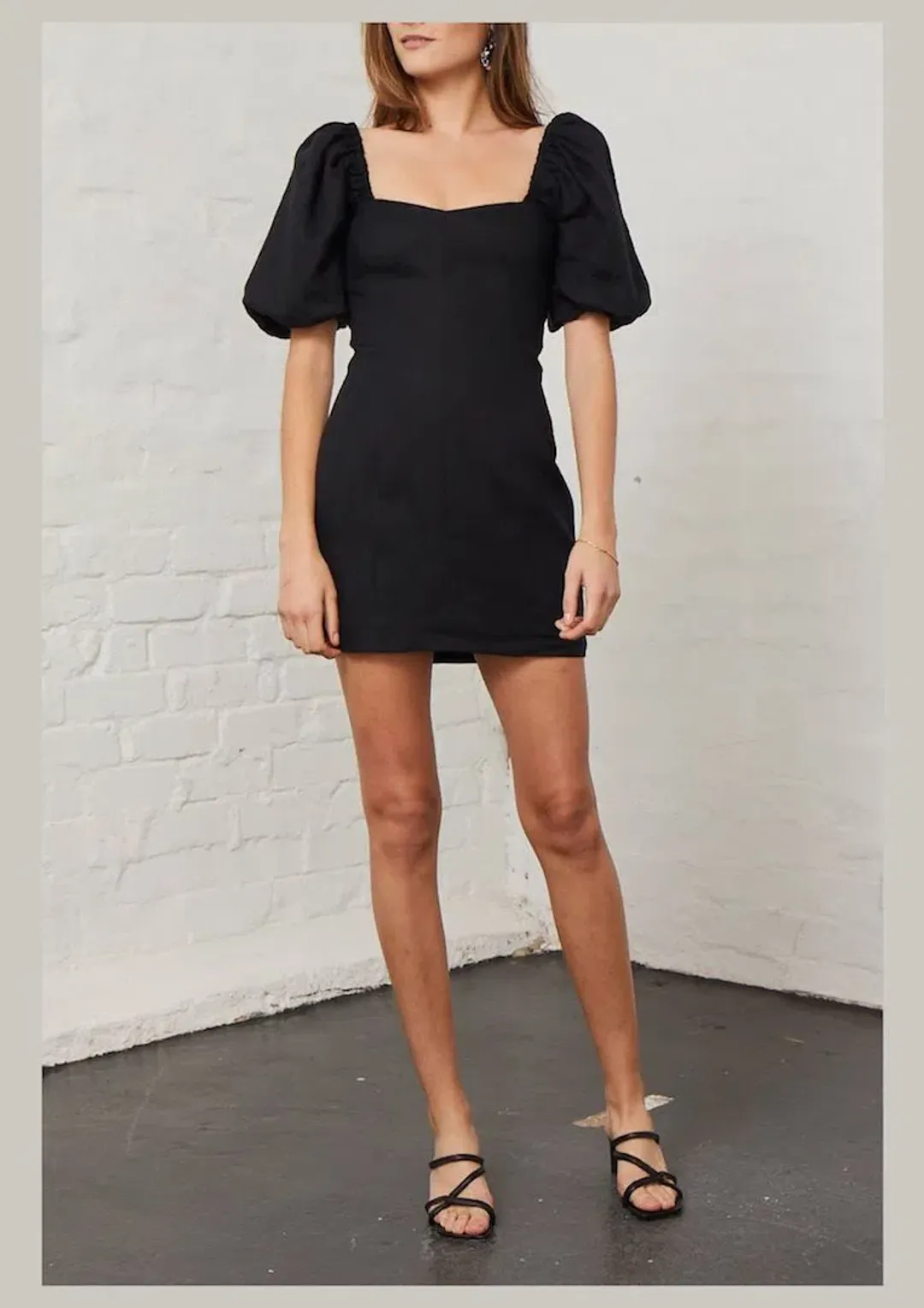 Bec & Bridge Love Addiction Mini Dress Black Size AU 6 for rent on The Volte - main image