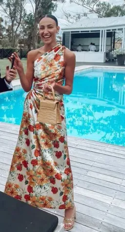 Sonya Moda Nour Yarden Maxi Dress Floral Size 8 for rent on The Volte - image 4