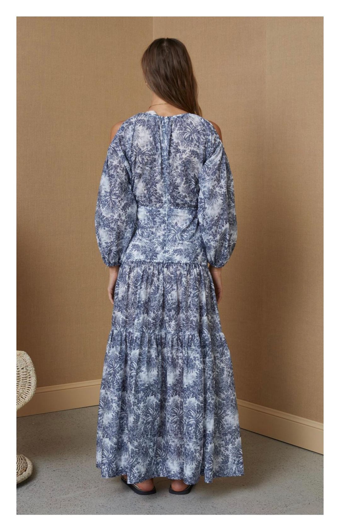 Bec & Bridge - Arianne Long Sleeve Midi Dress for rent on The Volte - main image