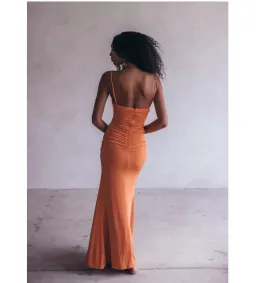 Johansen Naomi Gown Aperol Size 8/S for rent on The Volte - image 4