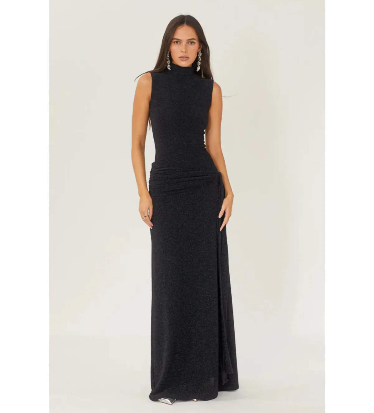 Arcina Ori Monica Maxi Dress Midnight Blue Size 6/XS for rent on The Volte - main image
