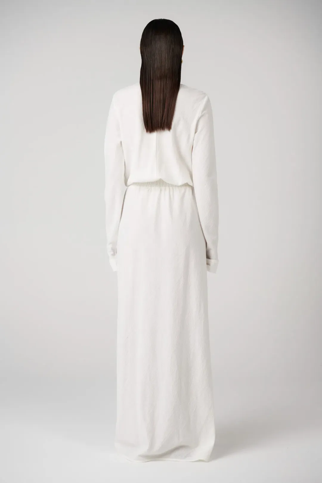 Bayse Rayna Maxi Dress in Ivory Size 10 for rent on The Volte - main image