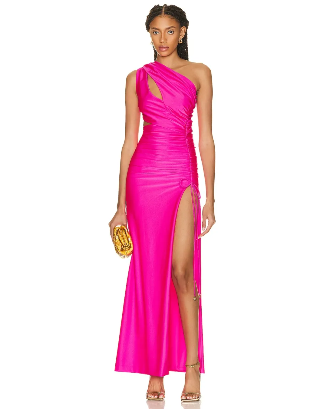 Dundas Rita Gown Pink Size  / AU 8 for rent on The Volte - main image