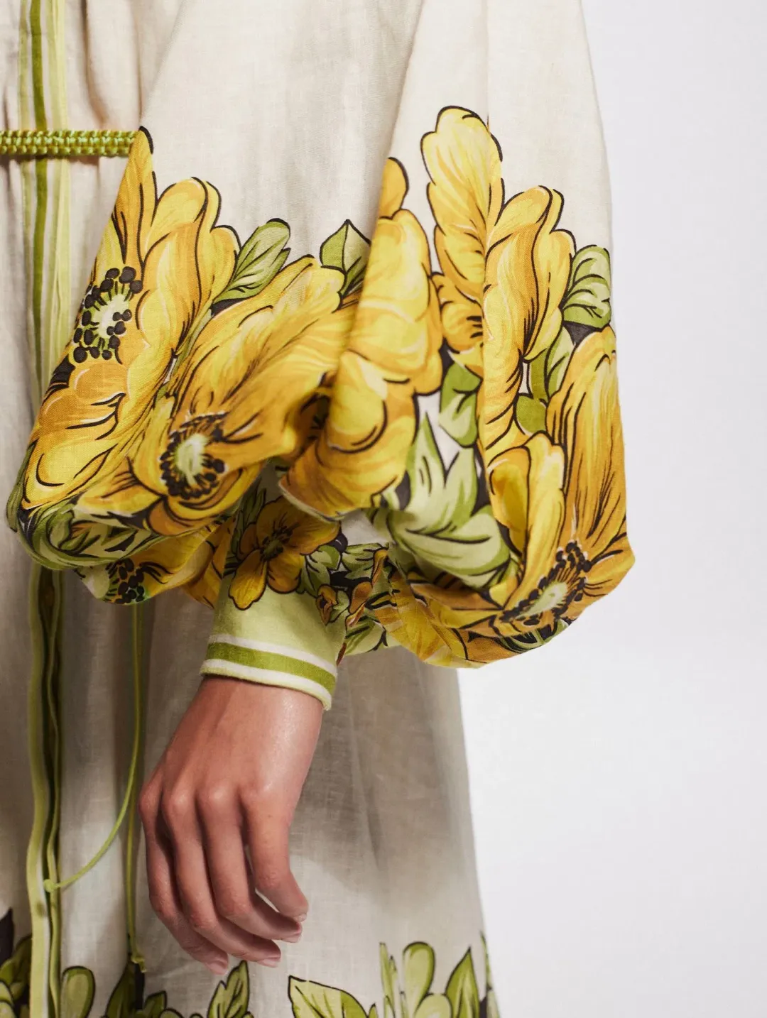 Alemais Gisela Shirtdress Floral Size AU 16 for rent on The Volte - main image