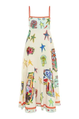 Alemais Players Midi Sundress Print Size 16 for rent on The Volte - image 7
