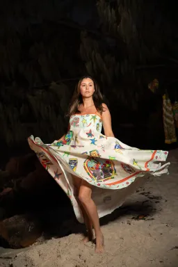 Alemais Players Midi Sundress Print Size 16 for rent on The Volte - image 4