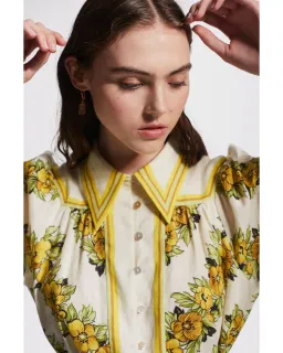 Alemais Gisela Mini Dress Print Size AU 14 for rent on The Volte - image 2