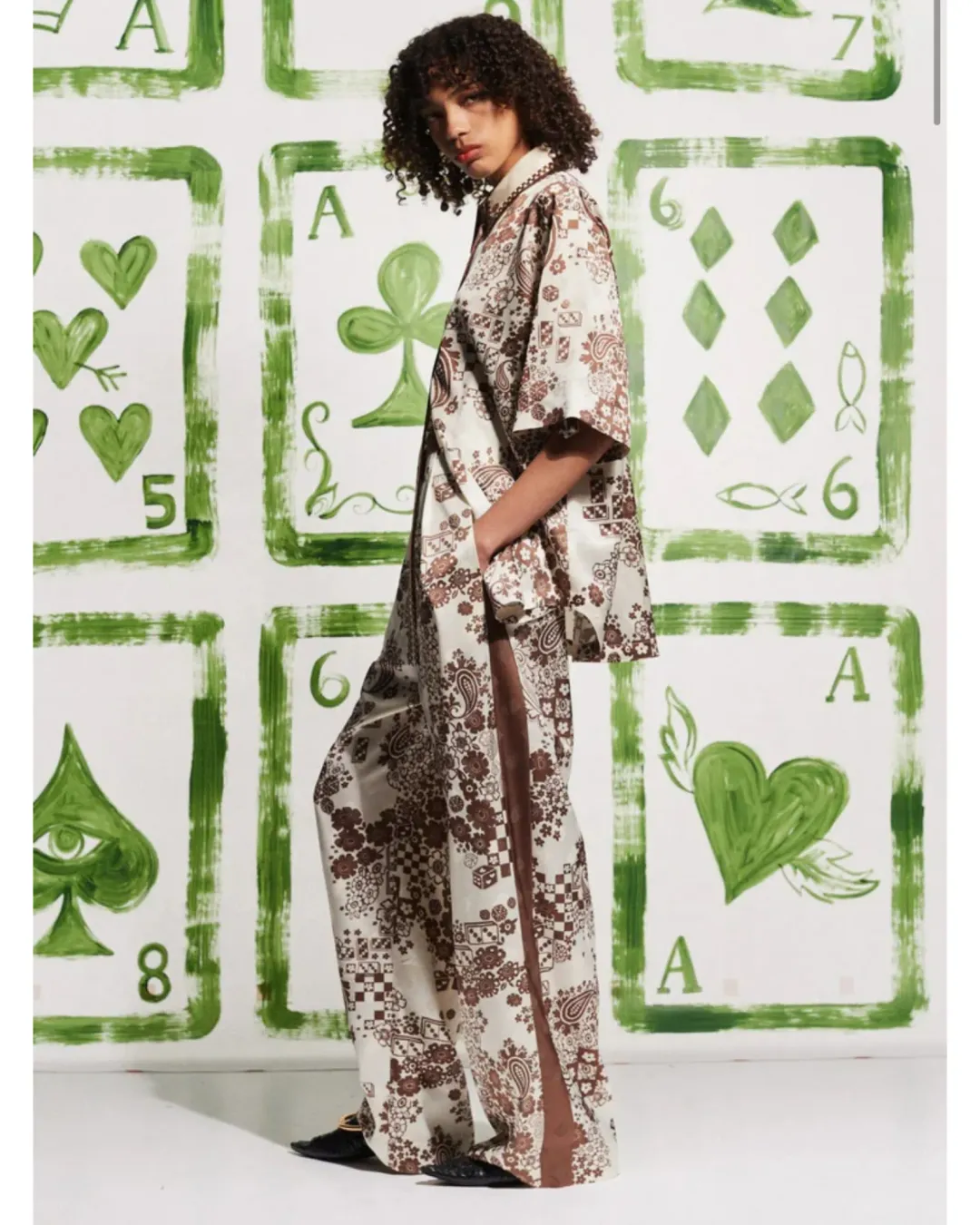 Alemais Vinnie Shirt and Pants Set Print Size AU 16 for rent on The Volte - main image