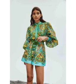Alémais Sofie Blouse and Shorts Set Size 16 for rent on The Volte - image 3