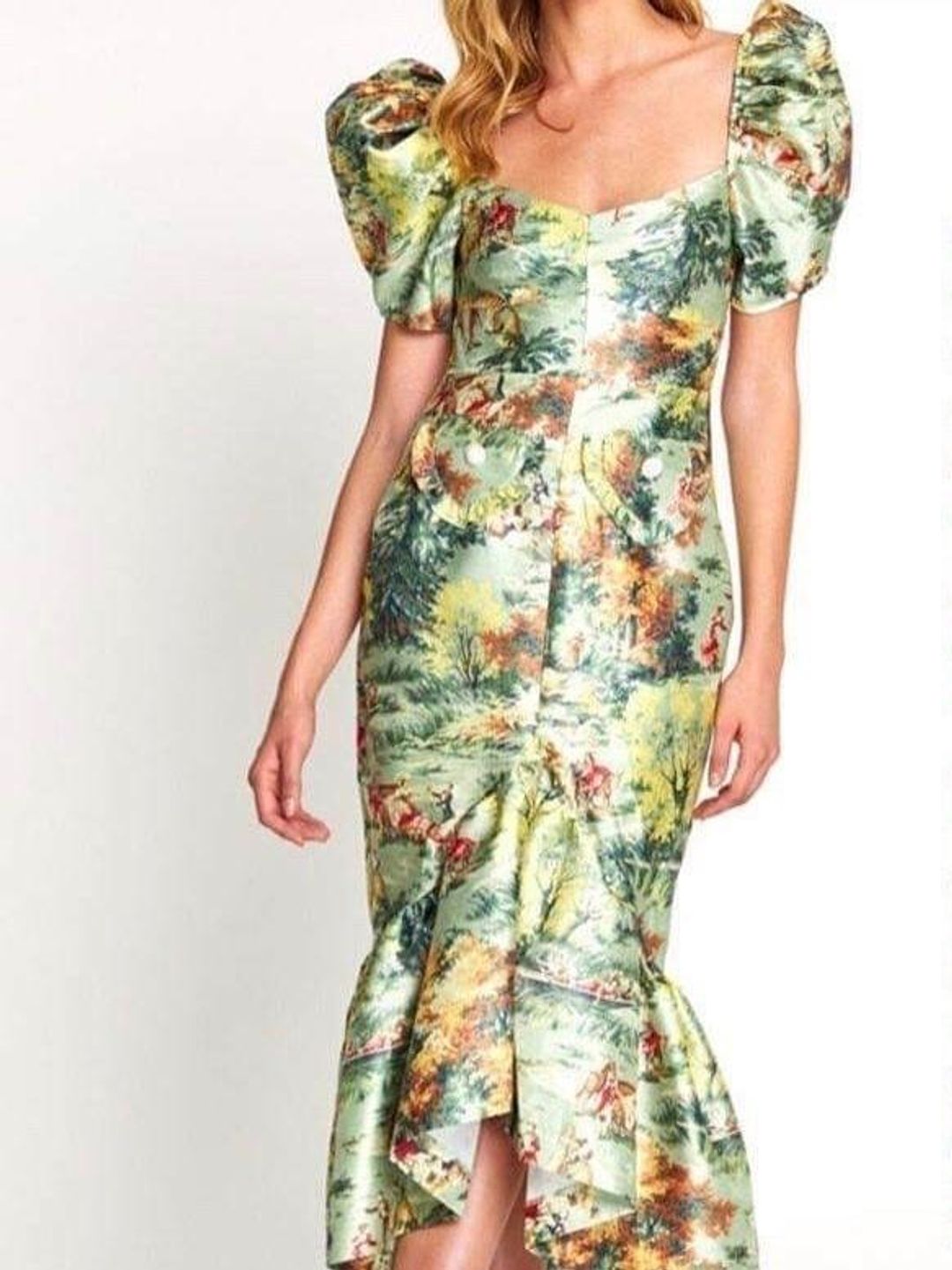 Alice McCall Voodoo Skies Midi Dress size 8 for rent on The Volte - main image