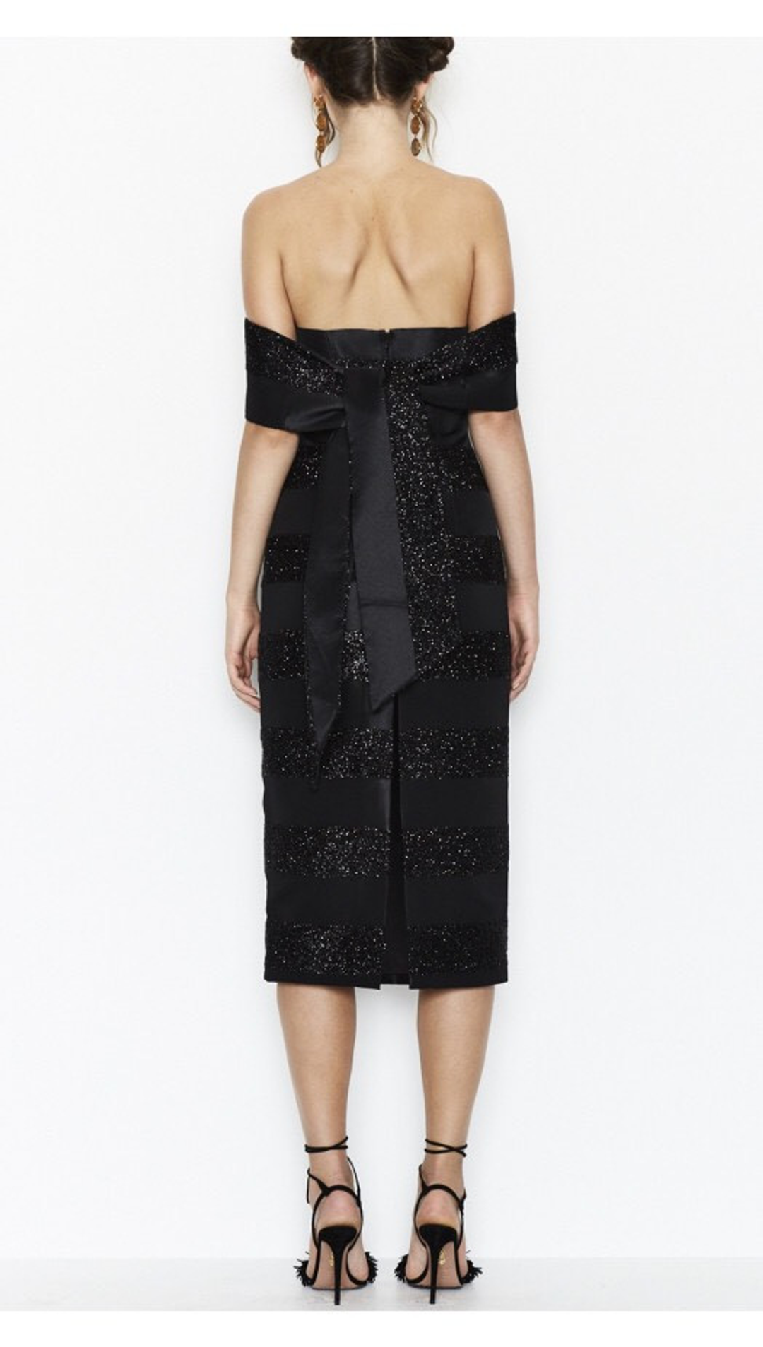 Alice McCall The Monroe Dress Black Size 10 for rent on The Volte - main image