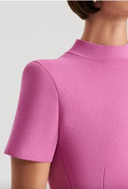Scanlan Theodore Crepe Knit Peplum Dress AU 8 for rent on The Volte - image 5