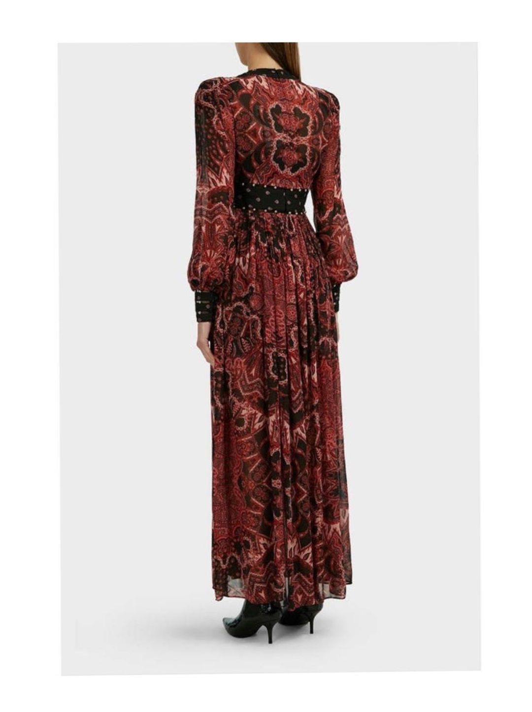 Thurley ‘Dina’ V Neck Crepe Maxi Dress - size 8 for rent on The Volte - main image