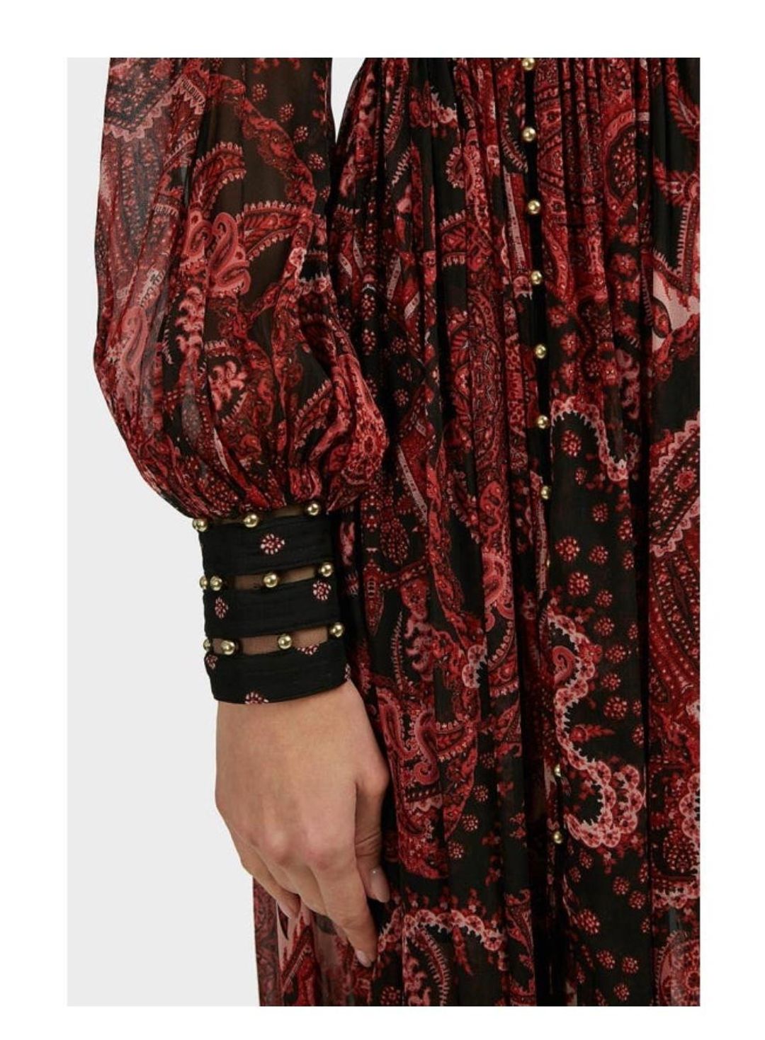 Thurley ‘Dina’ V Neck Crepe Maxi Dress - size 8 for rent on The Volte - main image