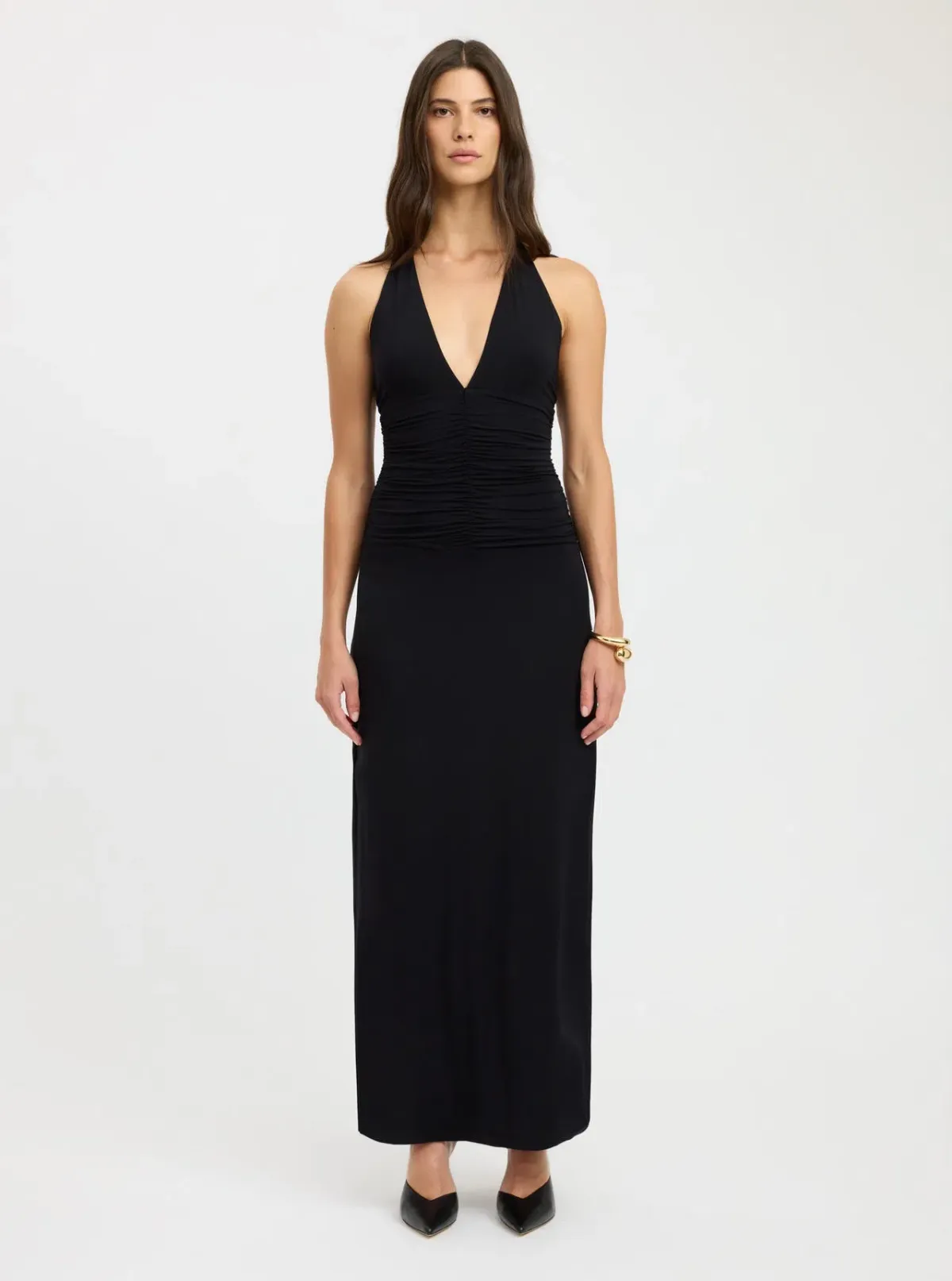 Kookai Brooklyn Maxi Dress in Black Size 38 / AU 10 for rent on The Volte - main image