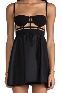 Shakuhachi cage corset dress for rent on The Volte - image 2