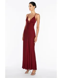 Manning Cartell Time To Shine Slip Dress Cranberry Size AU 6 for rent on The Volte - image 2
