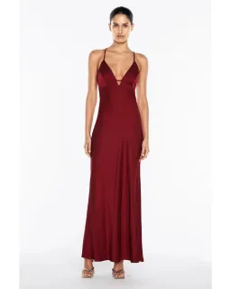Manning Cartell Time To Shine Slip Dress Cranberry Size AU 6 for rent on The Volte - image 1
