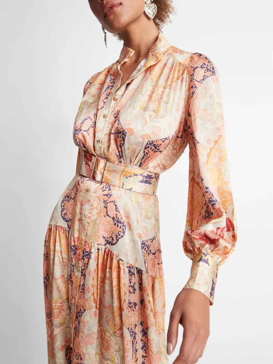 Sheike Ophelia Maxi Dress Print Size 10 for rent on The Volte - main image