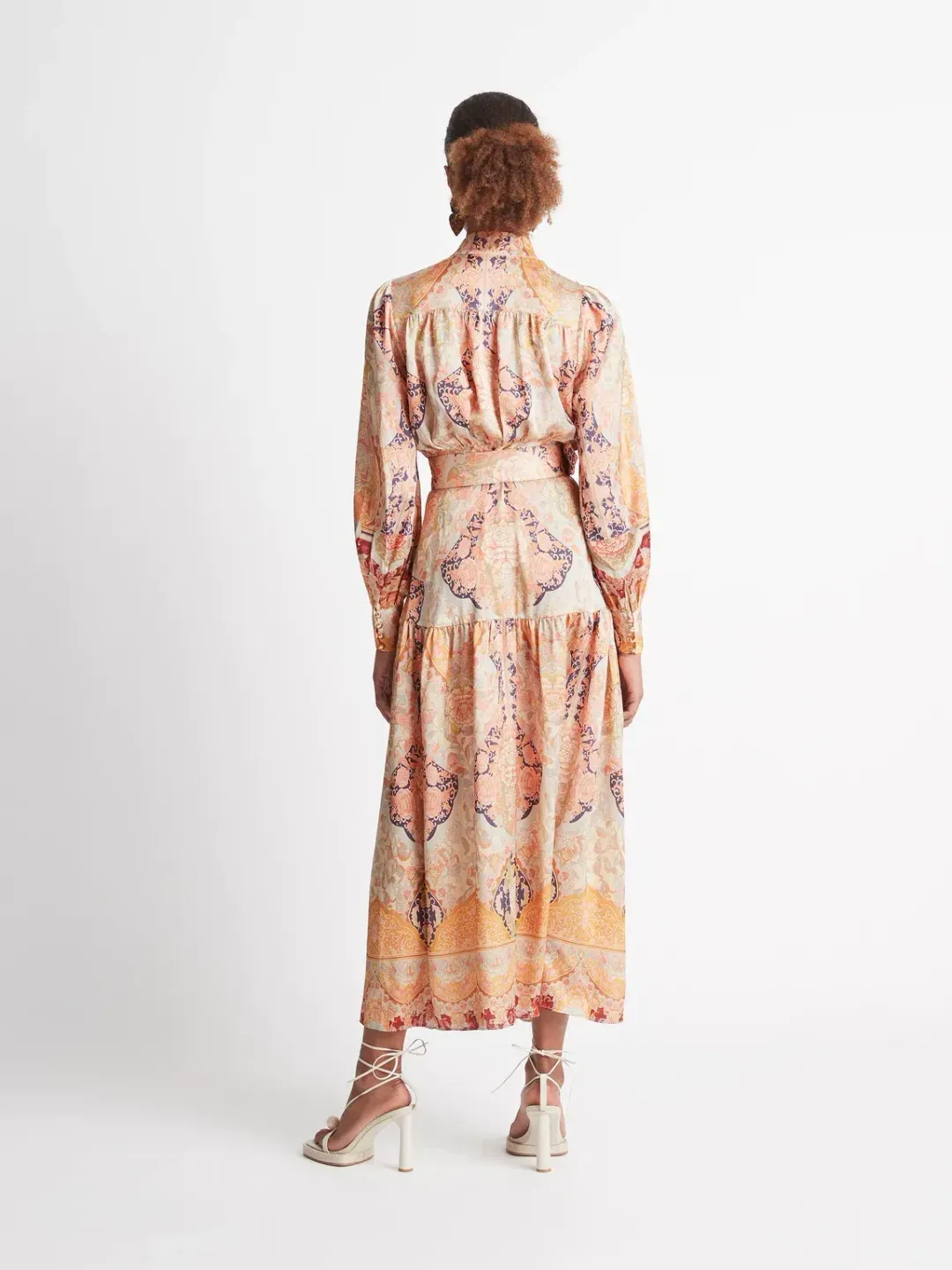Sheike Ophelia Maxi Dress Print Size 10 for rent on The Volte - main image