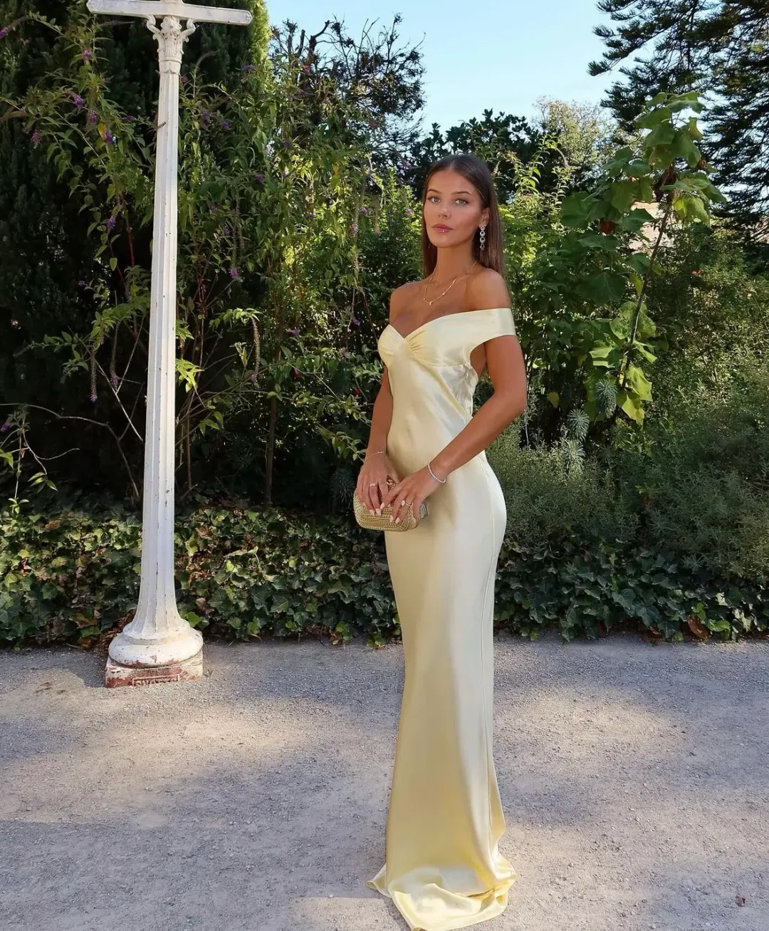 Natalie Rolt Bridget Gown in Yellow (1) for rent on The Volte - main image