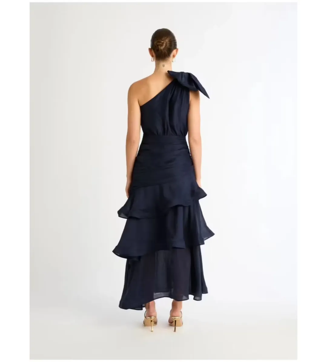 Sheike Casablanca Dress Navy Size AU 12 for rent on The Volte - main image