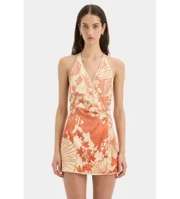 Sir The Label Como Twist Mini Dress in Paradiso Print Size AU 6 for rent on The Volte - image 2