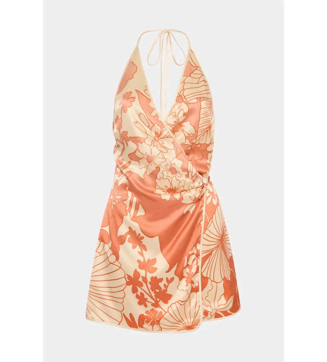 Sir The Label Como Twist Mini Dress in Paradiso Print Size AU 6 for rent on The Volte - main image