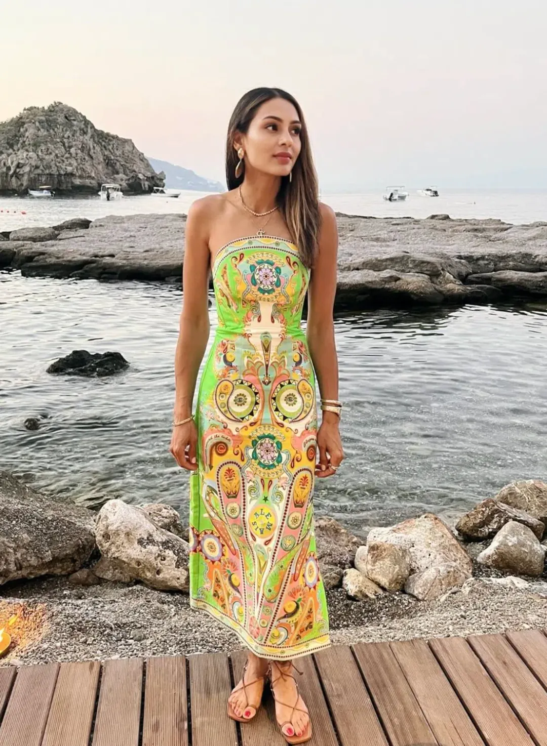 Alemais Pinball Bodice Dress Print AU 10 for rent on The Volte - main image