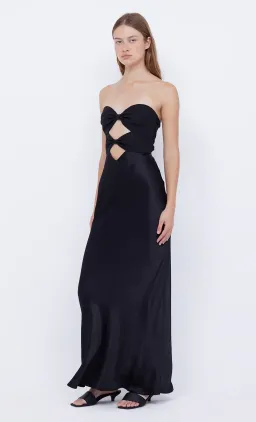 Bec & Bridge Halle Maxi Strapless Black Size AU 10 for rent on The Volte - image 2