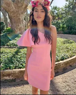 Sheike Unforgettable Mini Dress Pink Size AU 6  for rent on The Volte - image 2
