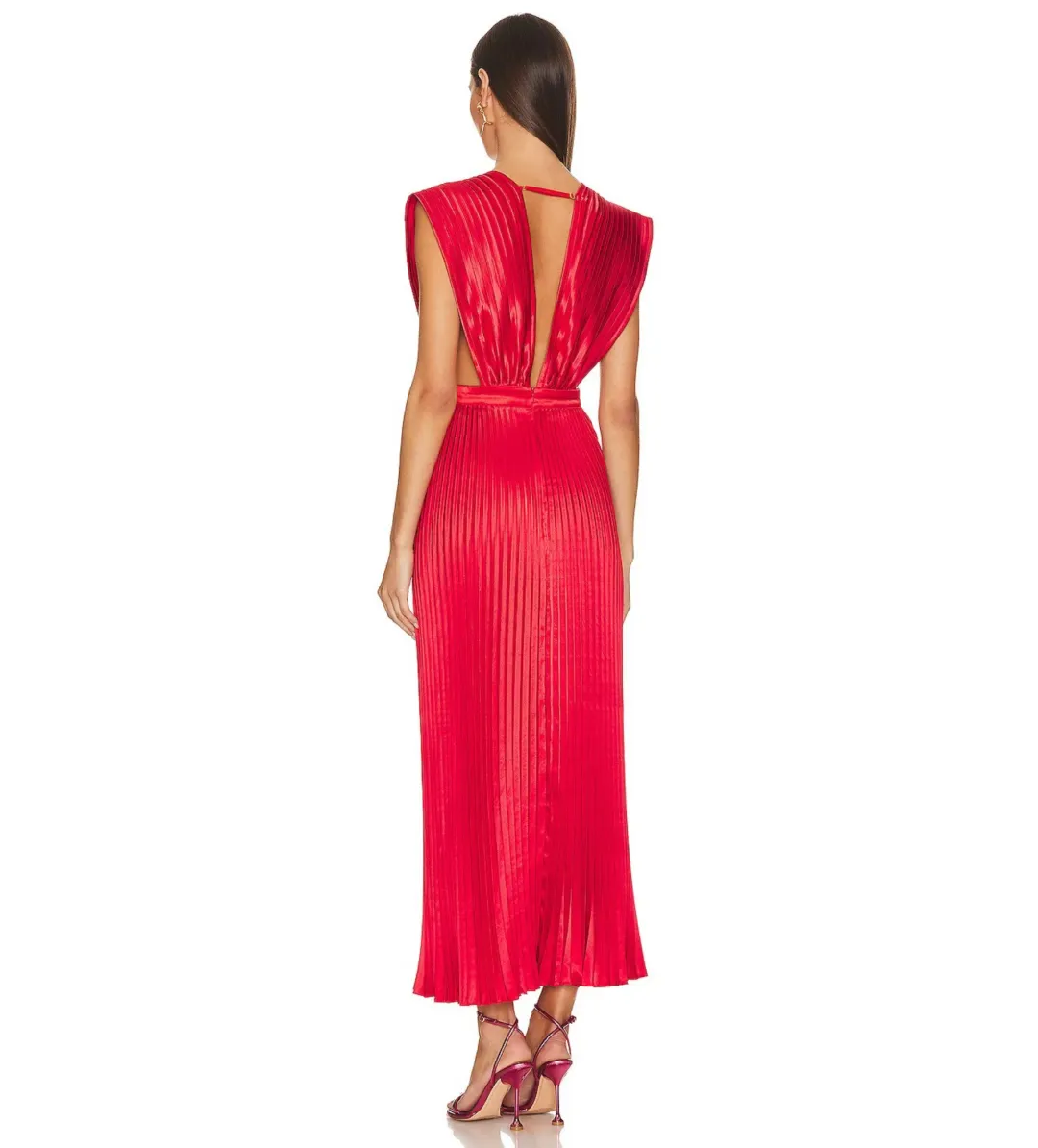 L'idee Gala Gown Red Size 6 for rent on The Volte - main image