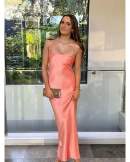 Bec & Bridge Dreamer Tie Dress in Coral Size AU 6 for rent on The Volte - image 3