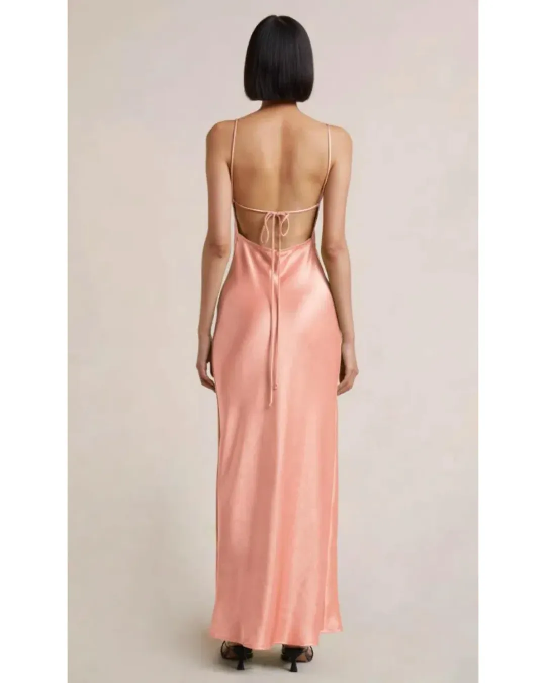 Bec & Bridge Dreamer Tie Dress in Coral Size AU 6 for rent on The Volte - main image
