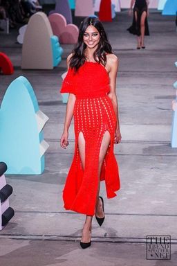 Alice McCall Crochet Dress - Red  for rent on The Volte - image 1