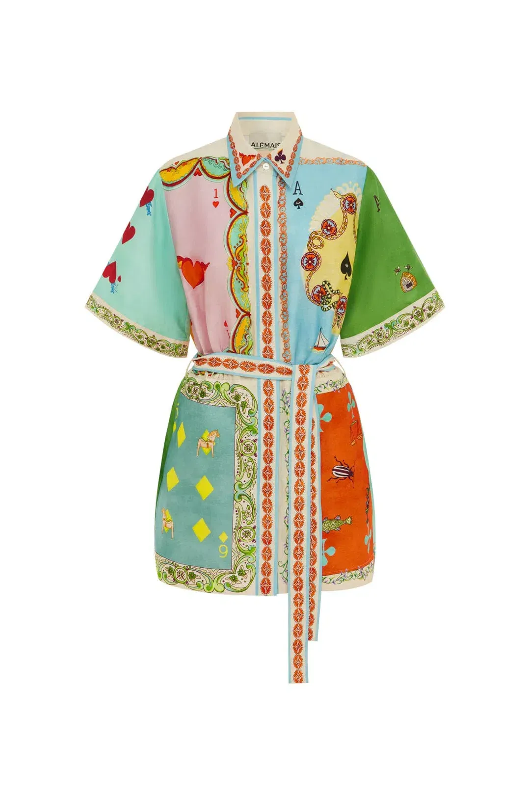 Alemais Rummy Mini Dress Multi Size AU 10 for rent on The Volte - main image