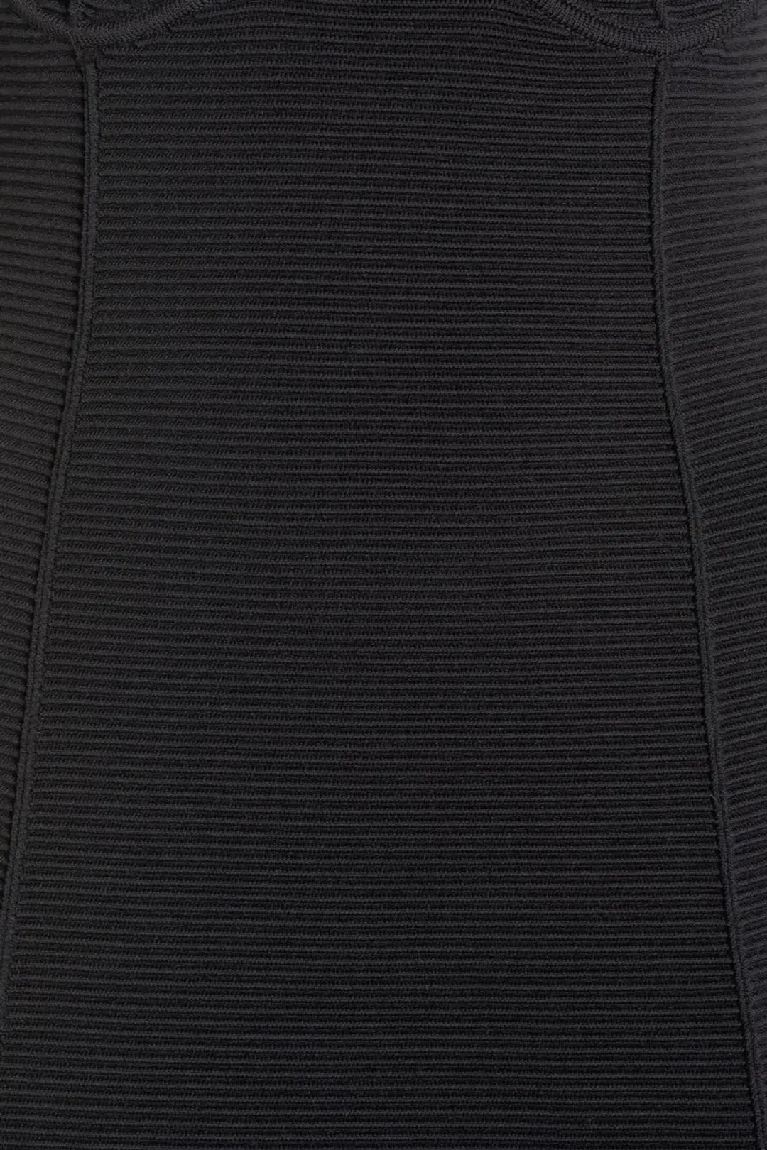 Aje Marisole Knit Midi Dress Black Size AU 10 for rent on The Volte - main image