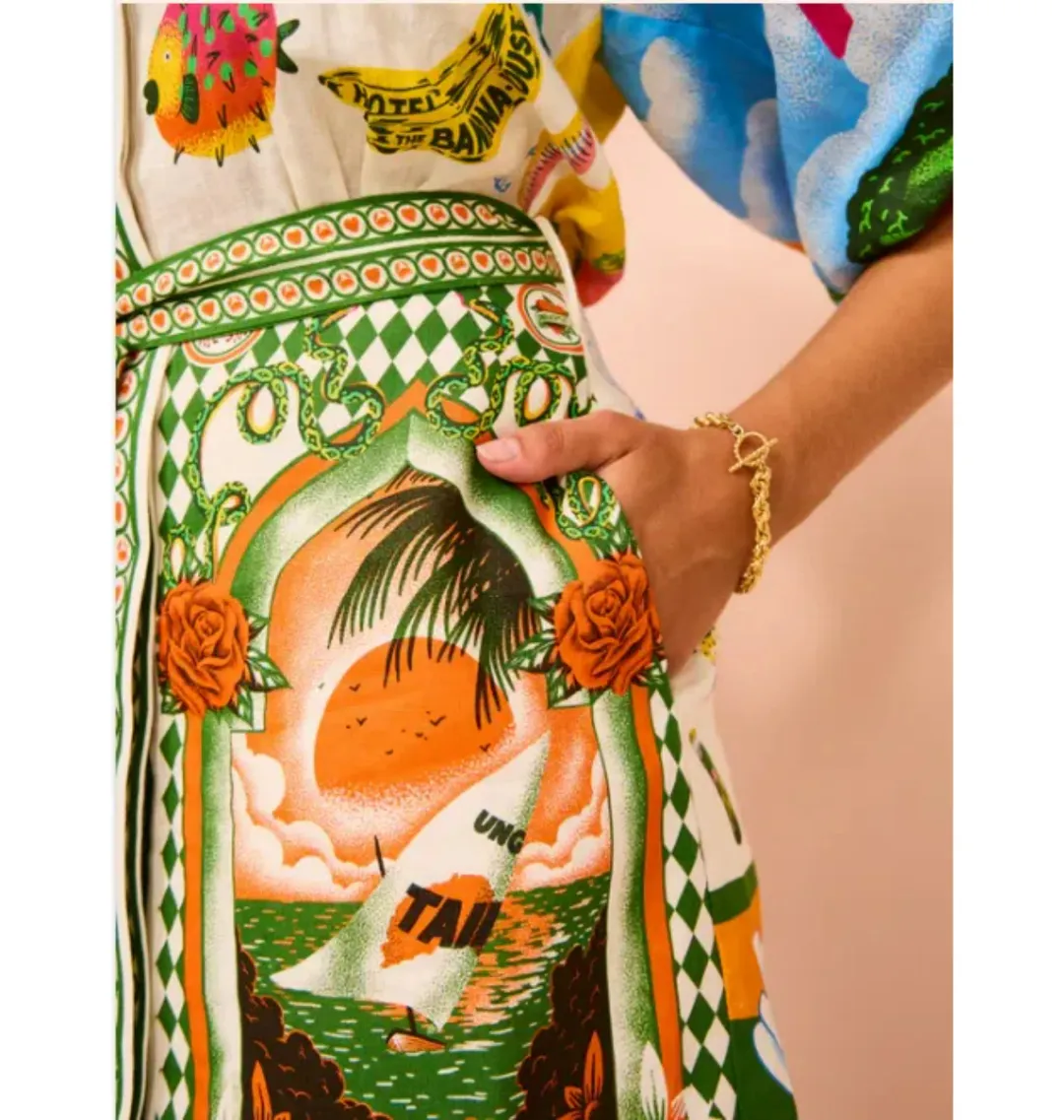 Alemais Paradiso Mini Dress Multi Size AU 10 for rent on The Volte - main image