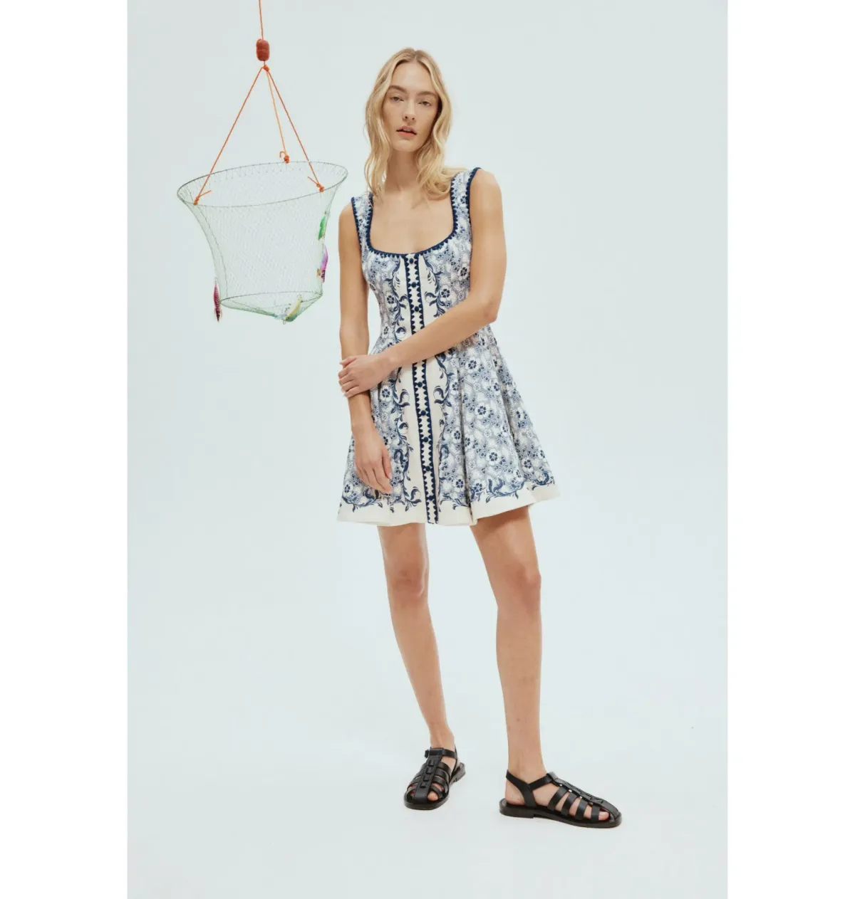 Alemais Airlie Mini Dress Print Size AU 8 for rent on The Volte - main image