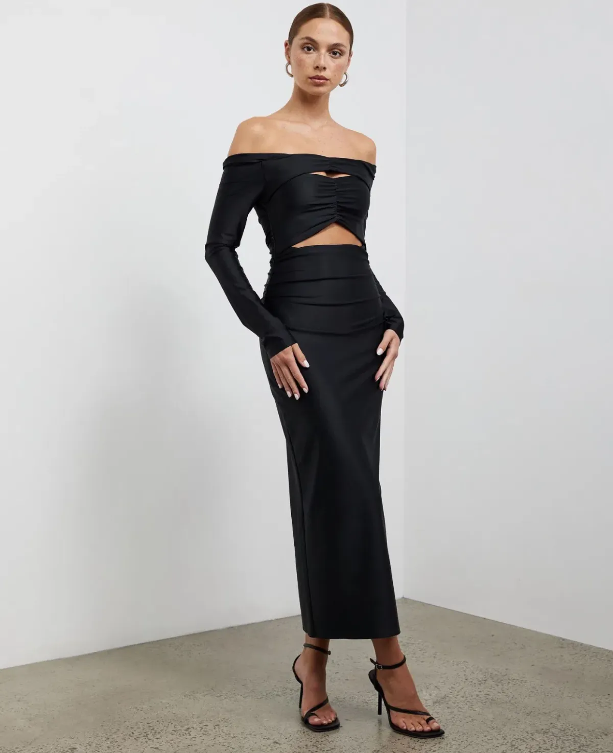 Camilla and Marc Berkley Dress Black Size AU 6 for rent on The Volte - main image