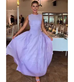 Rachel Gilbert Sophia Dress Lilac Size 6 for rent on The Volte - image 1