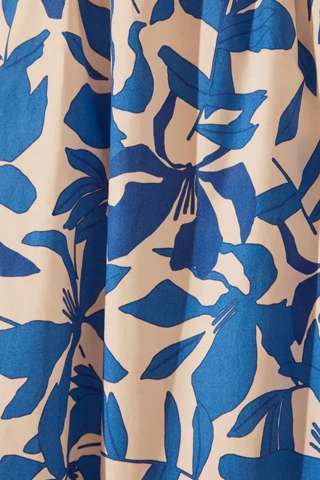 Shona Joy Bleue Asymmetrical Cut Out Maxi Dress in Blue/White Size 10 for rent on The Volte - main image