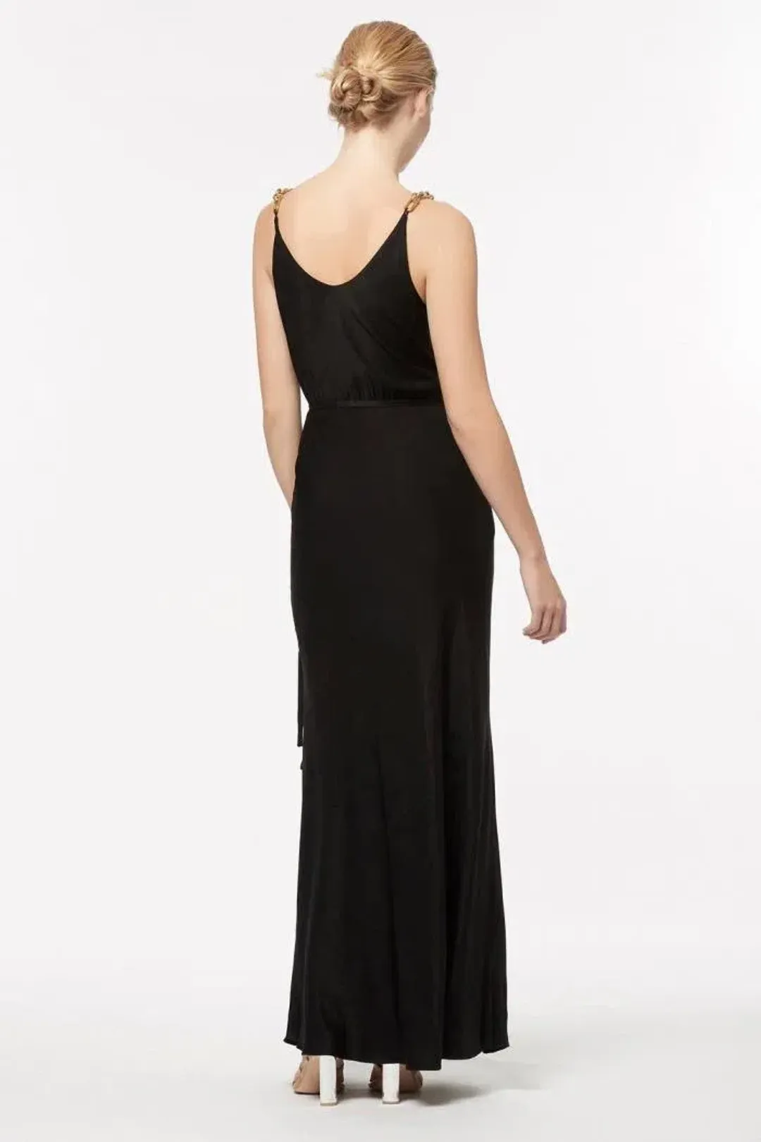 Manning Cartell The Asymmetrical Games Wrap Dress Black Size 14 for rent on The Volte - main image