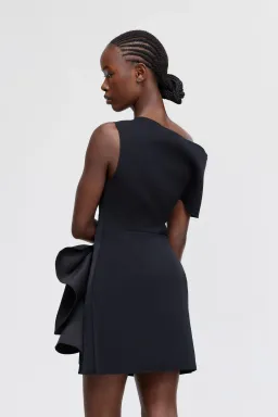 Acler Eddington Mini Dress Black Size 8 for rent on The Volte - image 4