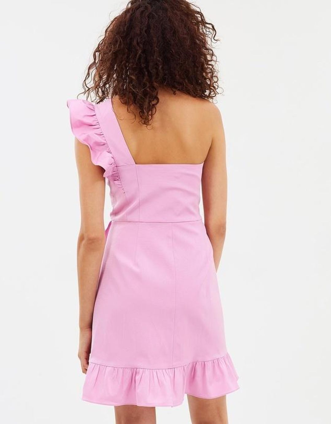 J Crew One Shoulder Ruffle Dress for rent on The Volte - main image