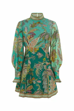 Alemais Franca Mini Dress Green Size 10 for rent on The Volte - image 5